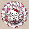 Мультяшные наклейки Hello Kitty: 50 милых водостойких наклеек для дневника, бутылки для воды, скейтборда или багажа