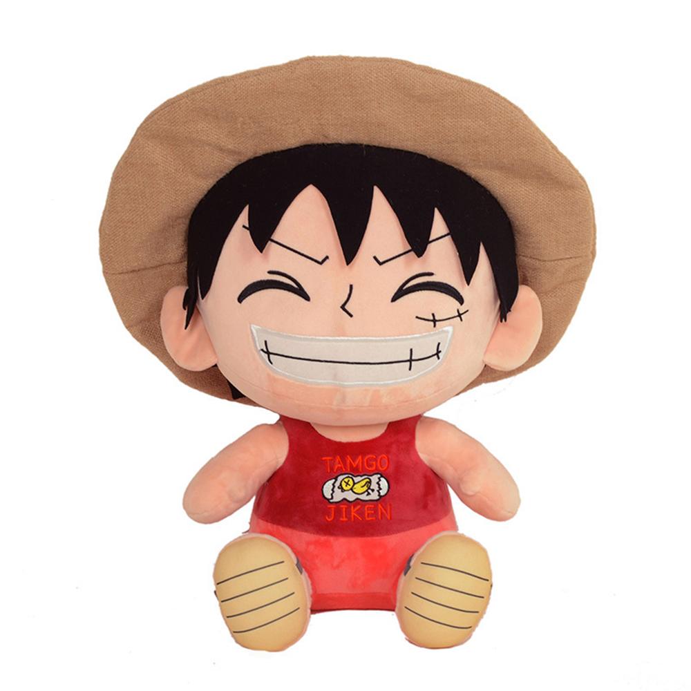 14-20 см One Piece Японские Аниме Плюшевые Игрушки Фигурка Луффи Чоппера Эйса Набивные Куклы Милая Мультяшная Кукла Детские Рождественские Подарки