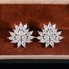 Xiaomi Huitan Sparkling Women Stud Earrings Full Shiny Cubic Zirconia Fashion Wedding Engagement Accessories Elegant Jewelry Lady Gift