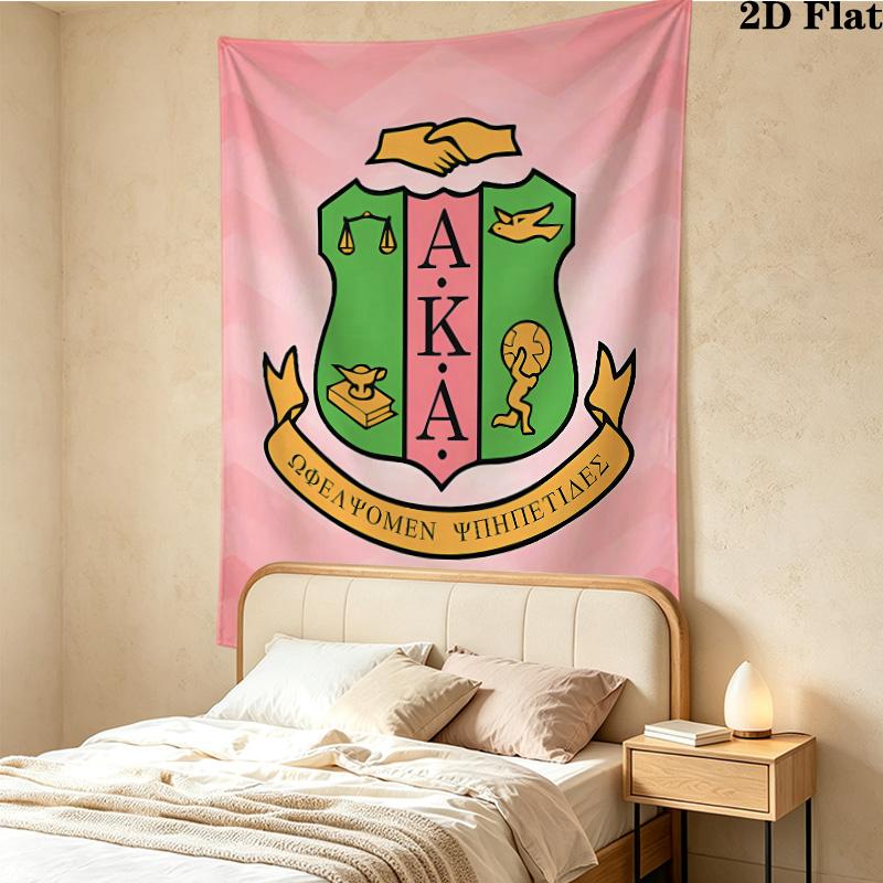 Aka Wall Tapestry Aesthetic Wall Hanging Printed Fabric Blanket Decorative Tapestries For Bedroom Living Room Home Decor