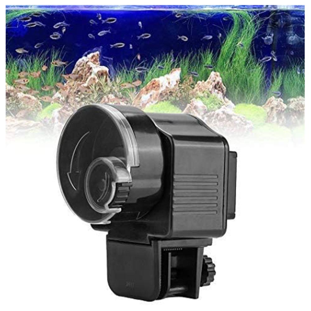 Compact Size Automatic Fish Feeder Reusable Design Electric Fish Feeder For Betta Fish