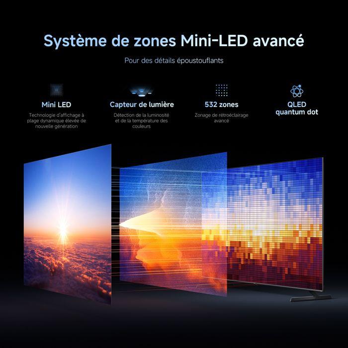 TV QLED - XIAOMI - S Pro Mini LED 65 - 4K UHD - 1700 Nits - Dolby Vision &; Atmosphere