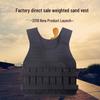 Breathable Cross-Border Weighted Sandbag Vest for Running and Fitness Training