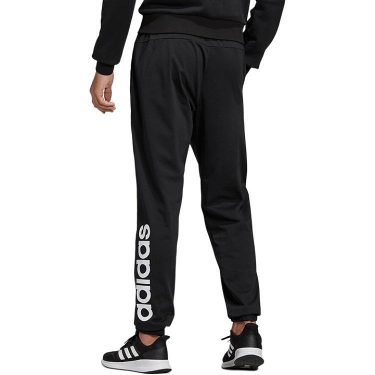 adidas Трикотажные брюки мужские черные DQ3082