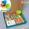 Montessori Bead Matching Game: Enhance Intelligence, Color Recognition, and Hand-Eye Coordination for Kids
