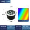Перезаряжаемый уличный водонепроницаемый RGB LED встраиваемый прожектор
