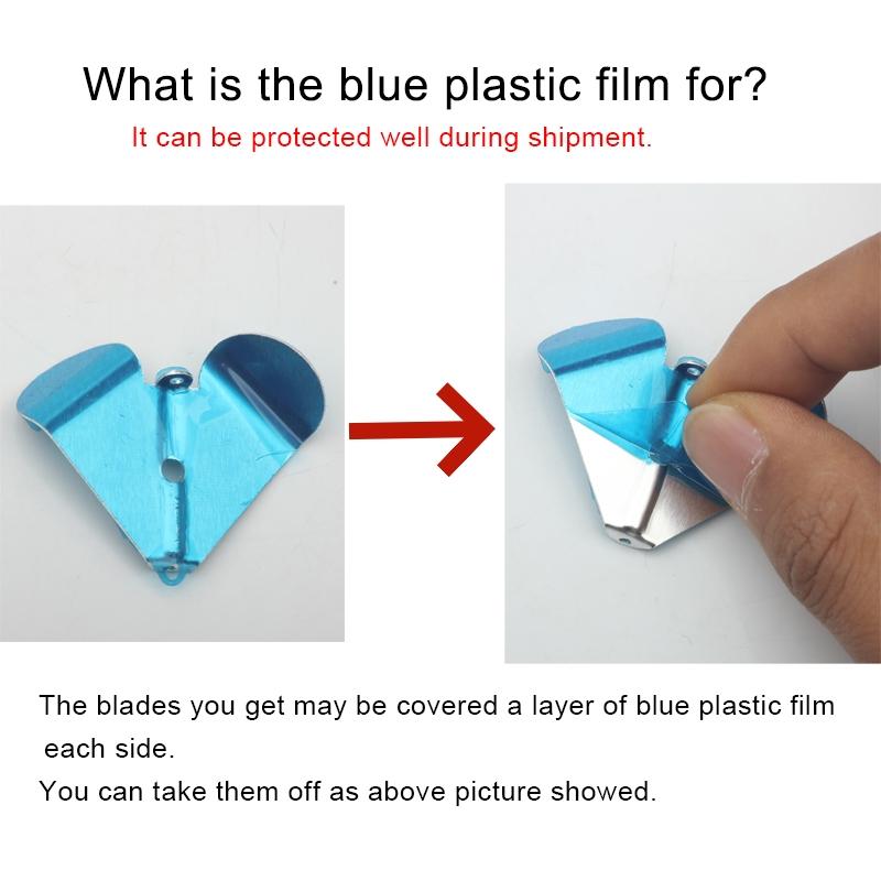 10 шт., алюминиевые лопасти для спиннера с зуммером, сделай сам, приманка для поверхностной рыбалки, компоненты для приманки, снасти, ремесло, капля воды, блестящий шум, ложка-спиннер