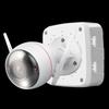 Concealed Wire Manager Enclosure With Flip Lid For Hoisting Security Camera Ceiling Wall Mount Installation