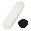 Nail Art Hand Pillow Soft PU Leather Easy Clean Manicure Arm Rest Cushion for Nail Salon White