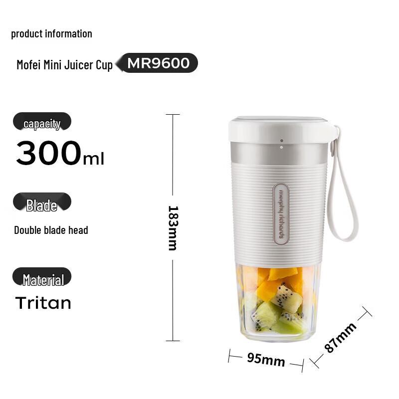 Morphy Richards MR9600 Portable Wireless Juicer CN plug (adapter included)