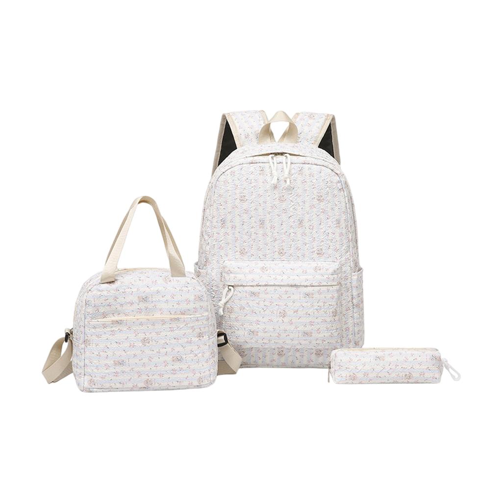 Lunch Backpack for Students, Large Capacity Lightweight Cute Design for School and Travel