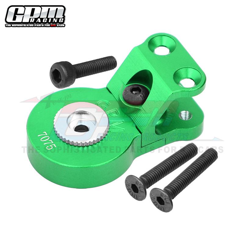 GPM Aluminum 7075 Servo Saver Steering 23T/25T W. Built-In Spring For ARRMA 1/10 Gorgon ARA340192
