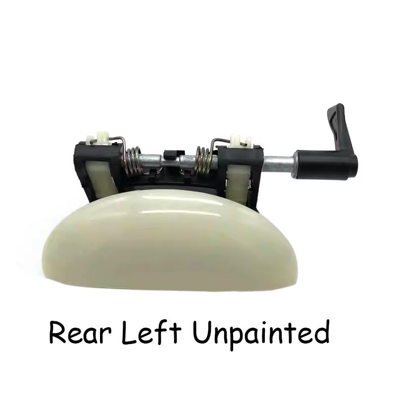 Новая внешняя ручка двери автомобиля для Peugeot 206 207 Неокрашенная Передняя Задняя Левая Правая