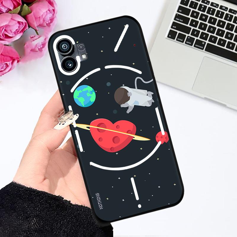 Чехол для Nothing Phone 1 Чехол для телефона One Two Ударопрочный ТПУ Силиконовый Чехол для телефона Для Nothing Phone2 5G Чехол Телефон 2 2a Бампер Fundas