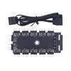 Концентратор ARGB LED 5V 3pin для бесшовной интеграции нескольких устройств в кастомной сборке ПК. Настольное управление ARGB.