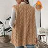 New Autumn and Winter Vest with Fur Coat and Versatile Jacket, Featuring A Camisole Shoulder and Imitation Lamb Wool Vest