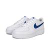 Nike Белые детские кроссовки Air Force 1 GS Hyper Royal DV7762-103