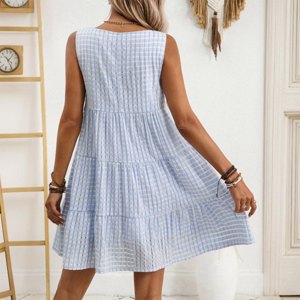 Платье в стиле бохо с коротким рукавом для женщин, повседневное, свободного кроя, летнее, сарафан с цветочным принтом и карманами