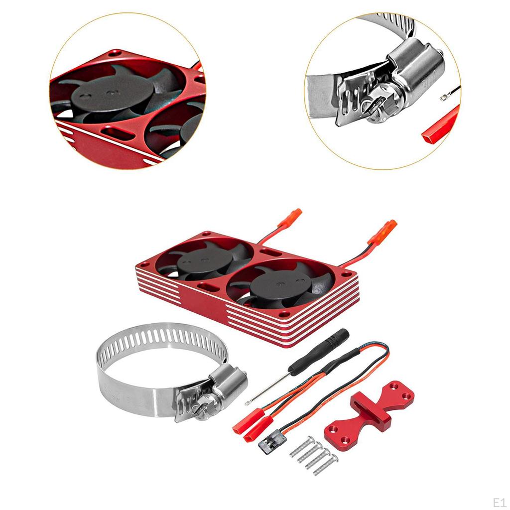 Metal RC Motor Heat Sink Kit 22000RPM for 4284 4985 Motors Accessories Adjustable Easily Install