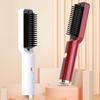 Hair Straightener Brush 3 Temperatures Fast Heating Anti-Frizz Wireless Portable Women Fluffy Hair Straightening Styling Detangling Comb