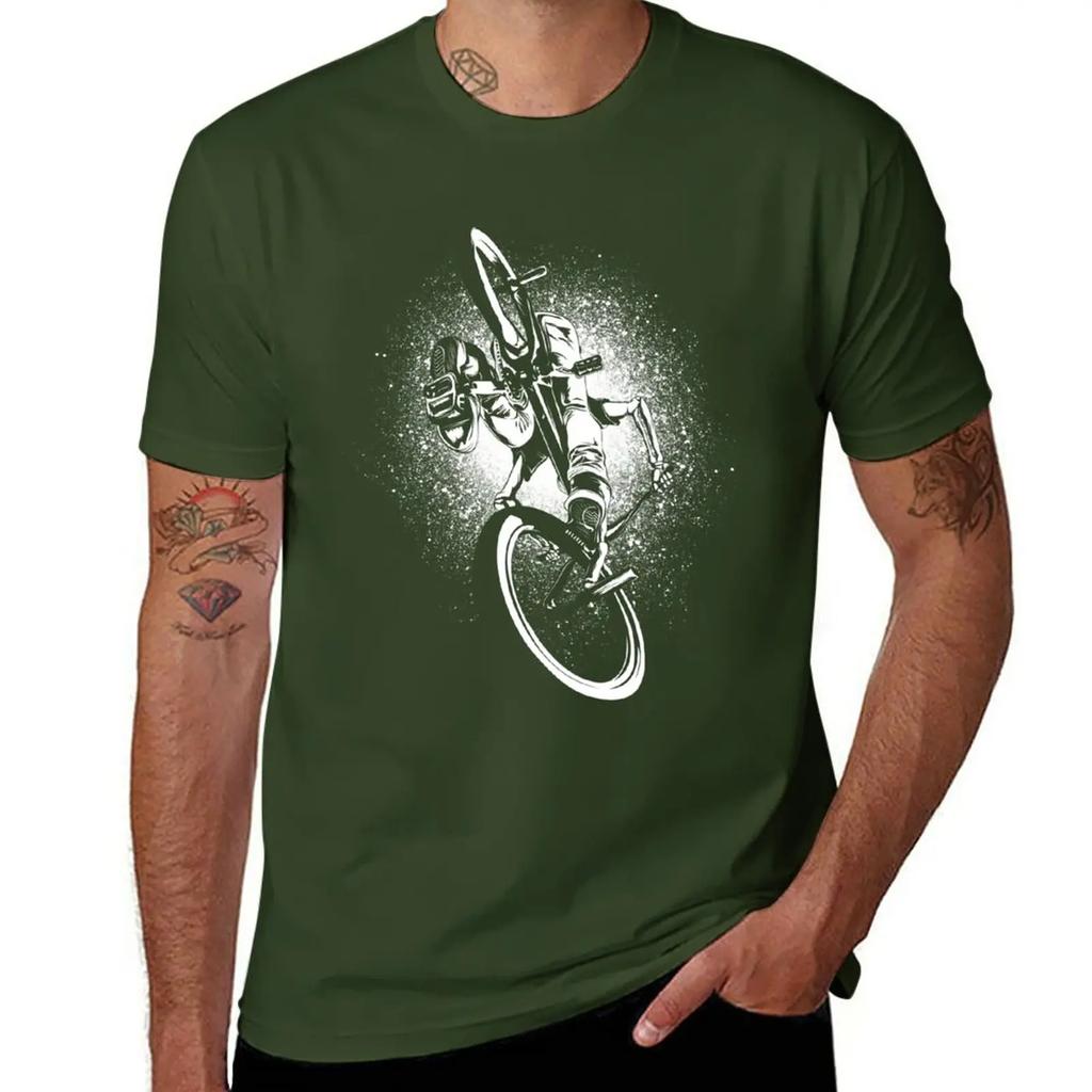 New BMX T-Shirt T-shirt for a boy Short t-shirt funny t shirt plain black t shirts men