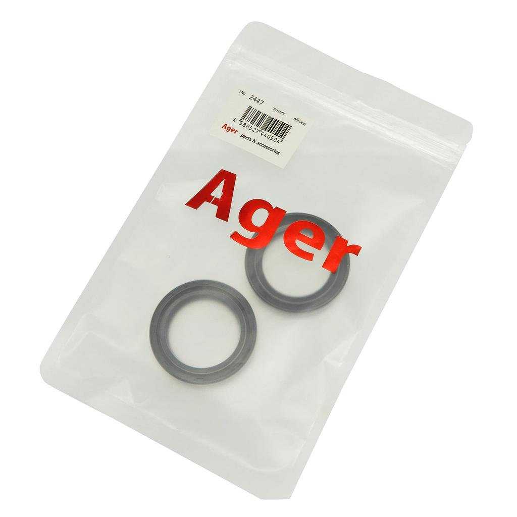 Ager Front Fork Seal 1.3 x 1.8 inches (33 x 46 mm) Universal Honda Suzuki Yamaha Kawasaki