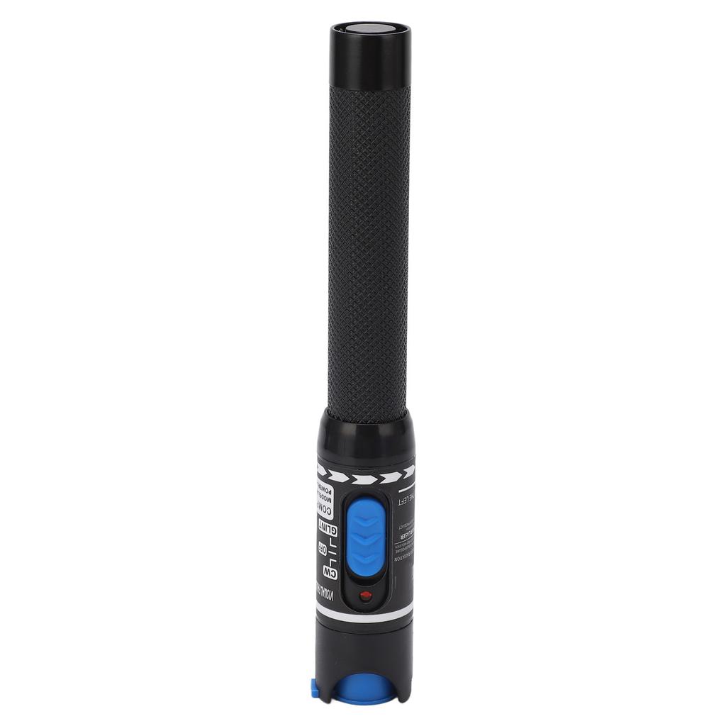 Visual Fault Locator Kit Lightweight Portable Small Aluminum Alloy Red Light Pen for Optical Fiber