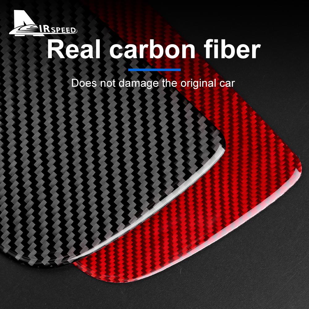 Real Soft Carbon Fiber Interior Trim For Subaru BRZ Toyota GR86 2021 2022 2023 2024 Car Rear Seat Top Cover Sticker Accessories