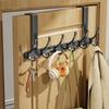 Over The Door Hooks Hanging Clothes Rack Closet Hats Clothes Bags Clothes Rack Home Bathroom Towel Portable Hooks