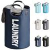 YOUDENOVA Laundry Basket, Large Capacity 82L, 85% Waterproof, Foldable, Water-Repellent, 15kg Weight Capacity, with Handle, Laundry Bag, Clothes Stora