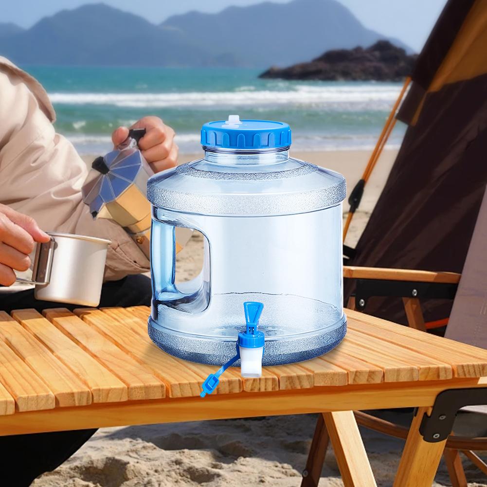 7,5 л Портативный контейнер для воды Герметичный резервуар для хранения воды Большая емкость Наружный бак для воды с краном для кемпинга и пикника