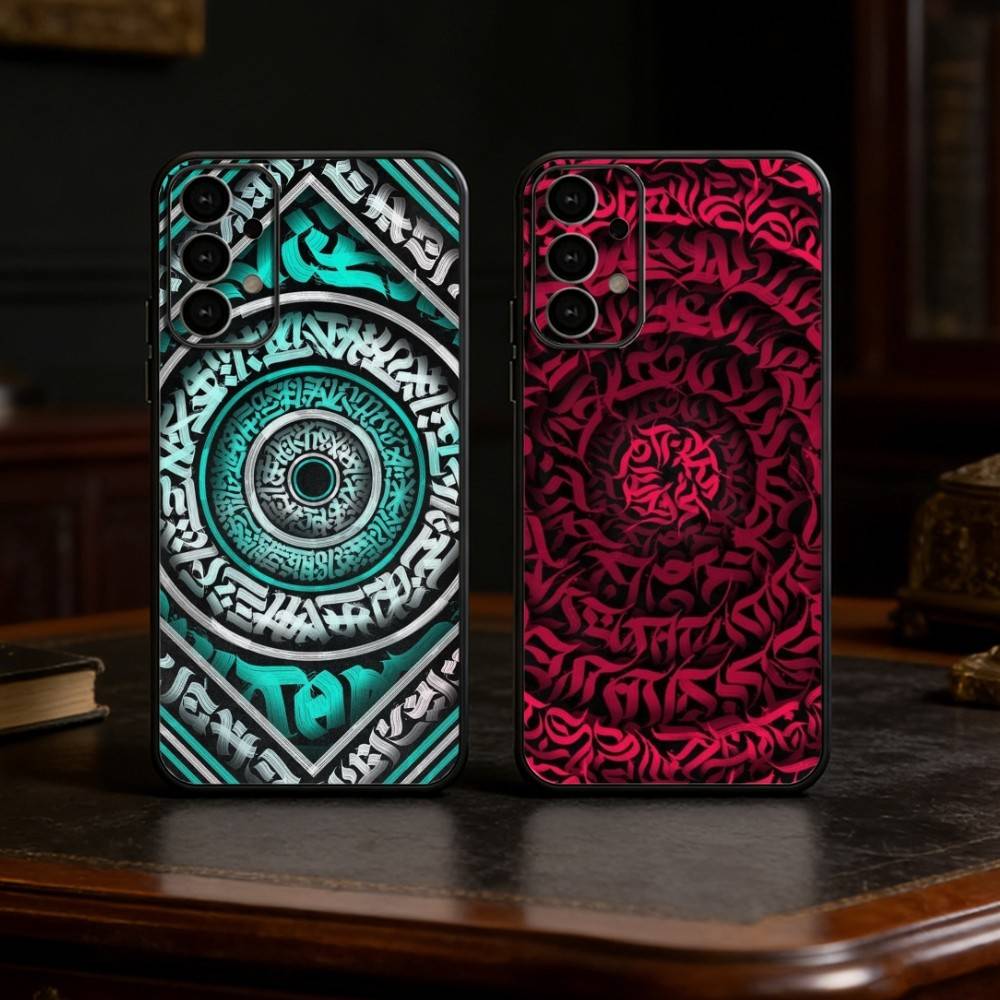 Чехол для телефона Pokras Lampas Art Graffiti для Samsung S25, S24, S21, S22, S23, S30, Ultra, S20, Plus, Fe, Lite Черный корпус
