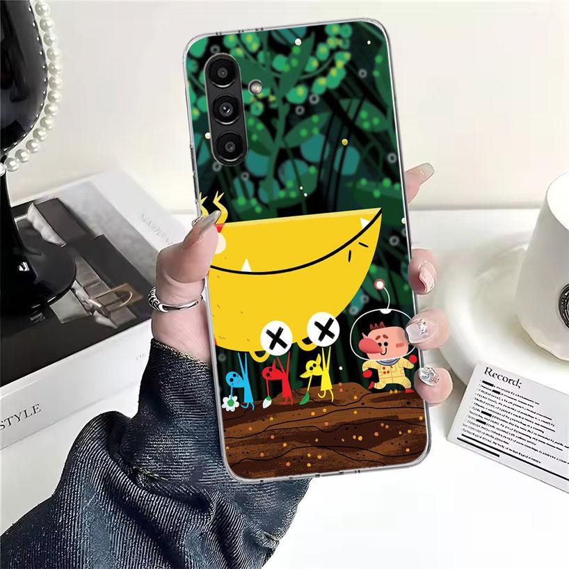 Чехол для телефона P-PikminS 4 для Samsung Galaxy A13 A14 A15 A16 A17 A53 A54 A55 A56 A57 A33 A34 A35 A36 A37 A23 A24 A25 A26 Galax