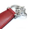 NEEL Original Shoehorn Mobile Shoehorn Keychain Italian Leather Red