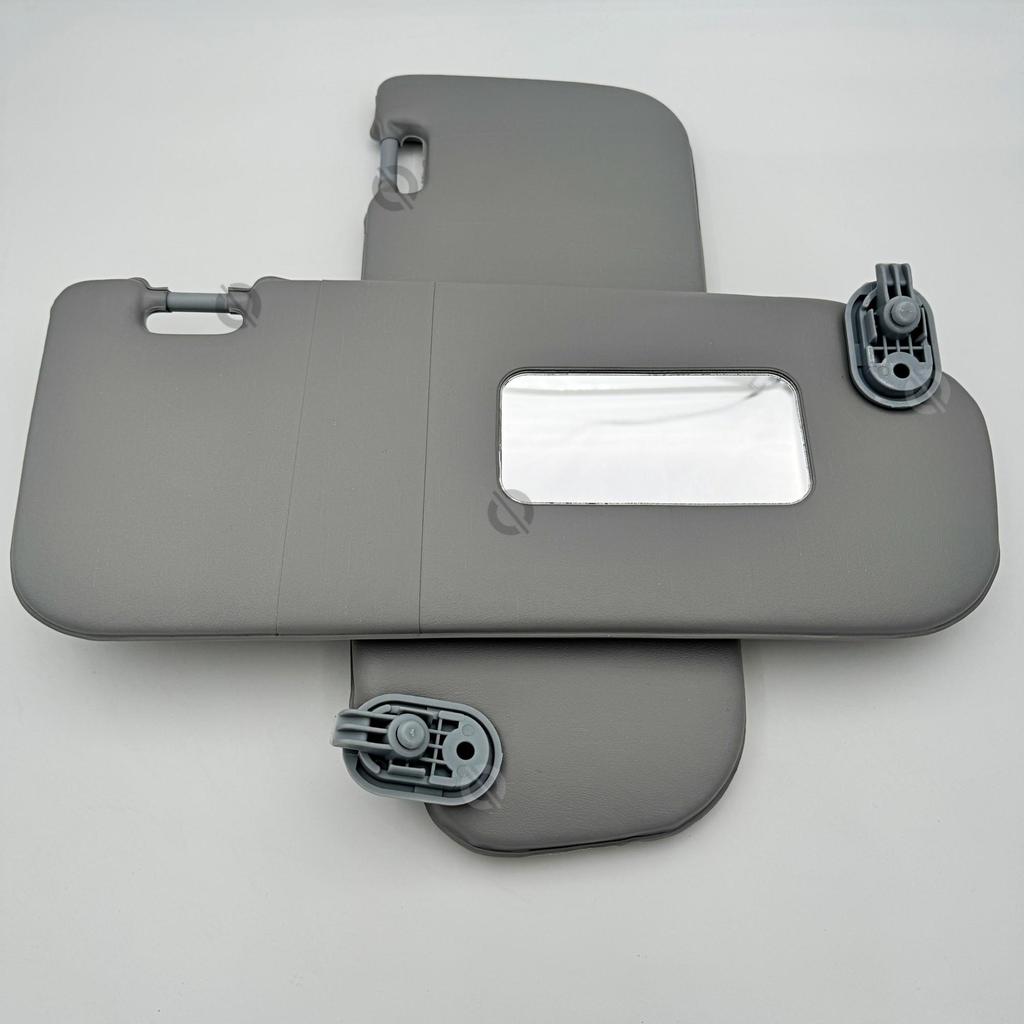 Sun Visor for Hyundai I20 Left-Right 2 Pieces Set 2008-2018 Years with Mirror