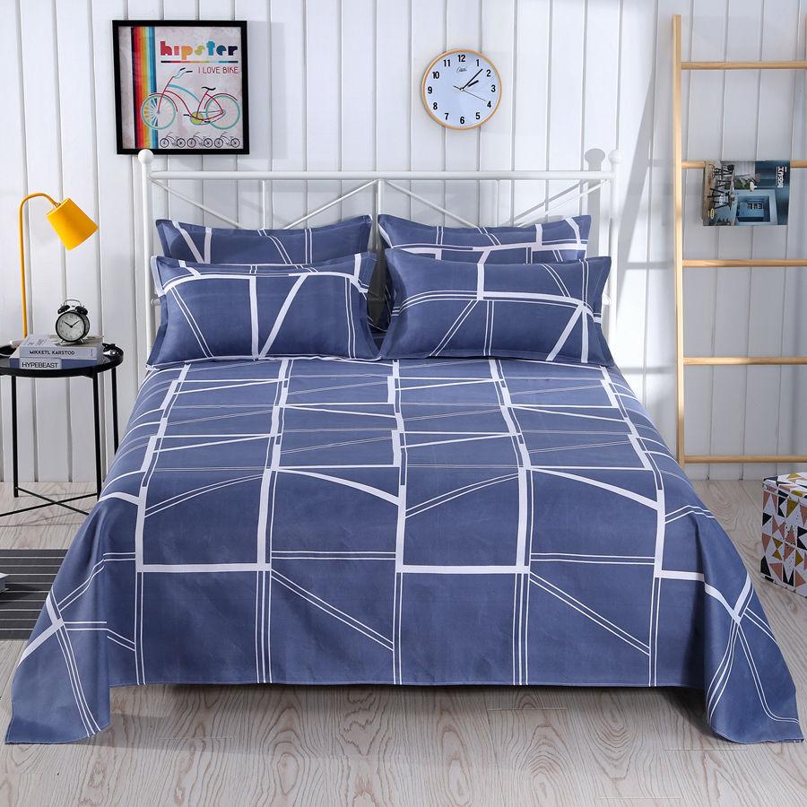 Bed Sheet Single Piece Nordic Style Simple Double 2mx2.3m Bedroom Dormitory Single 1.6mx2.3m Sheet