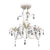 VidaXL 2x Crystal Pendant Chandeliers Ceiling Light Hanging Lamp Luminaire Lighting Living Room Dining Room Sitting Room 278738