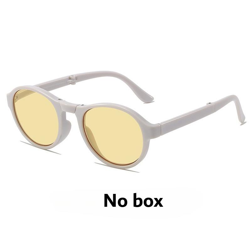 Портативные складные очки для чтения с ночным видением и подсветкой, защищающие от синего света, для женщин и мужчин, HD ультралегкие очки для пресбиопии