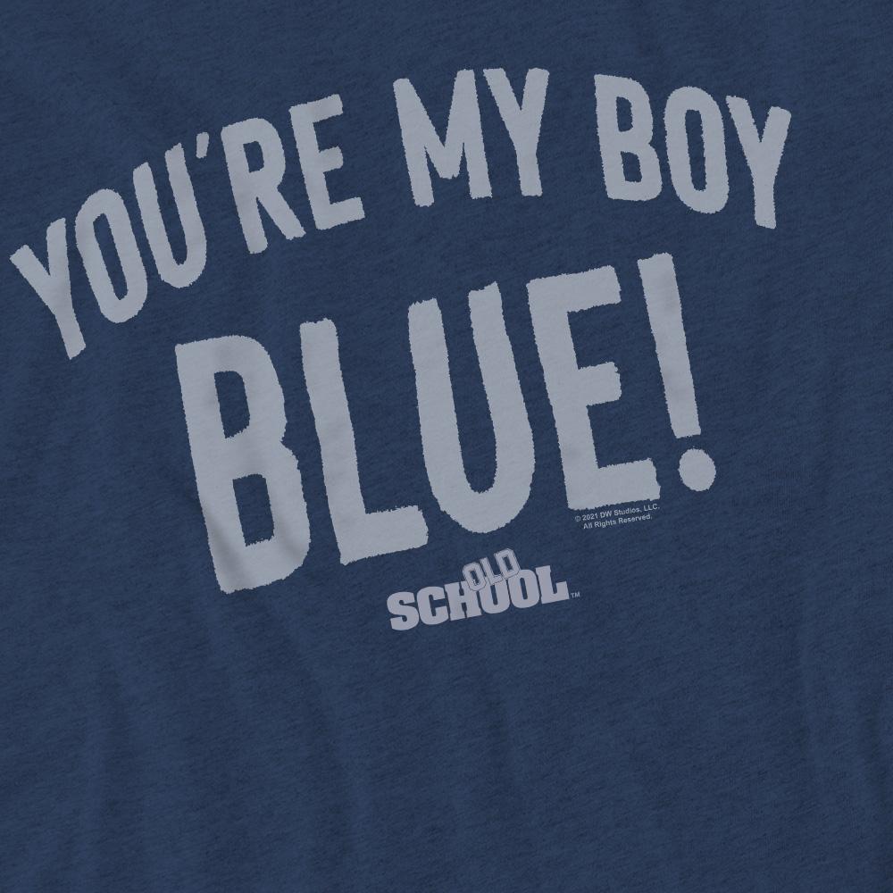 Old School Unisex Adult My Boy Blue T-Shirt