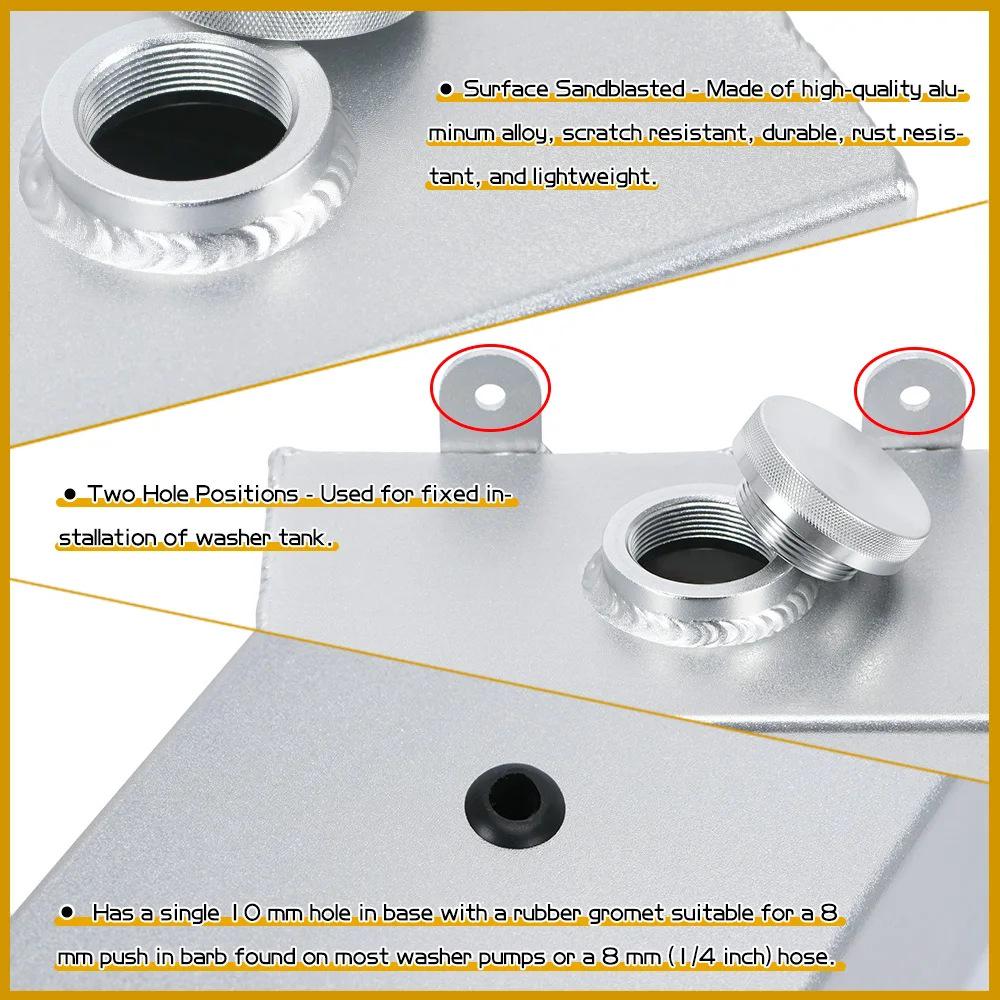 Универсальный радиатор из алюминиевого сплава 2 л с пескоструйной обработкой для автомобильных модификаций