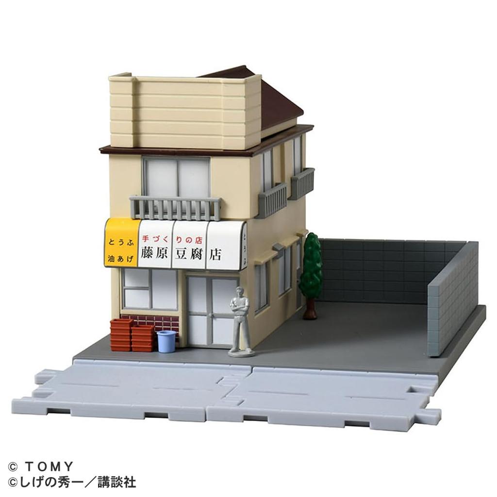 TAKARA TOMY Tomica Premium Unlimited Initial D Магазин тофу Фудзивары Миниатюрная модель автомобиля Игрушка для детей от 6 лет