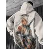 Japanese Samurai Men's Hoodie Anime Pullover 3D Girls Print Top New Fashion Men's Hoodie Autumn Oversized Men's Clothing