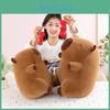 Sugared Stretchable Capybara Gourd Plush Toy Cute Fabric Doll Animal Birthday