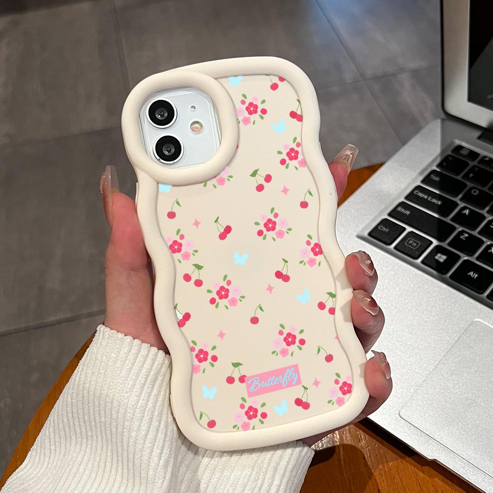 Чехол для телефона Macaron из мягкого силиконового материала с большой волной и кромкой, противоударный защитный резиновый чехол для iPhone Samsung Huawei Honor Xiaomi Redmi OnePlus Moto