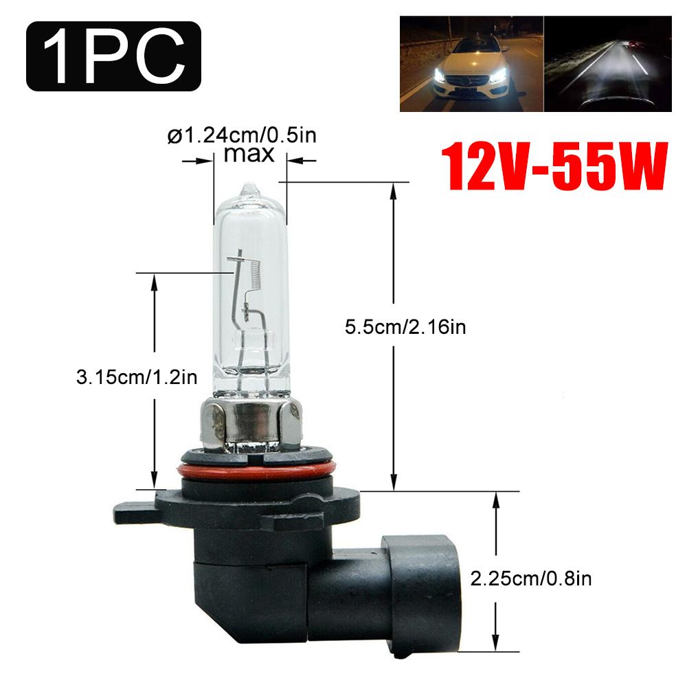 1/2 шт. Светодиодные фары 9012/HIR2 12 В Лампа Теплый белый Автомобильная галогенная лампа Автомобильная лампа дальнего/ближнего света Автомобильный свет Автомобильные аксессуары