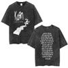 Summer Hot Sale Washed Vintage Korn Tour 2026 Merch T Shirt Unisex Gothic Rock Pop Music Tshirt Y2k Cotton Oversized Tshirts