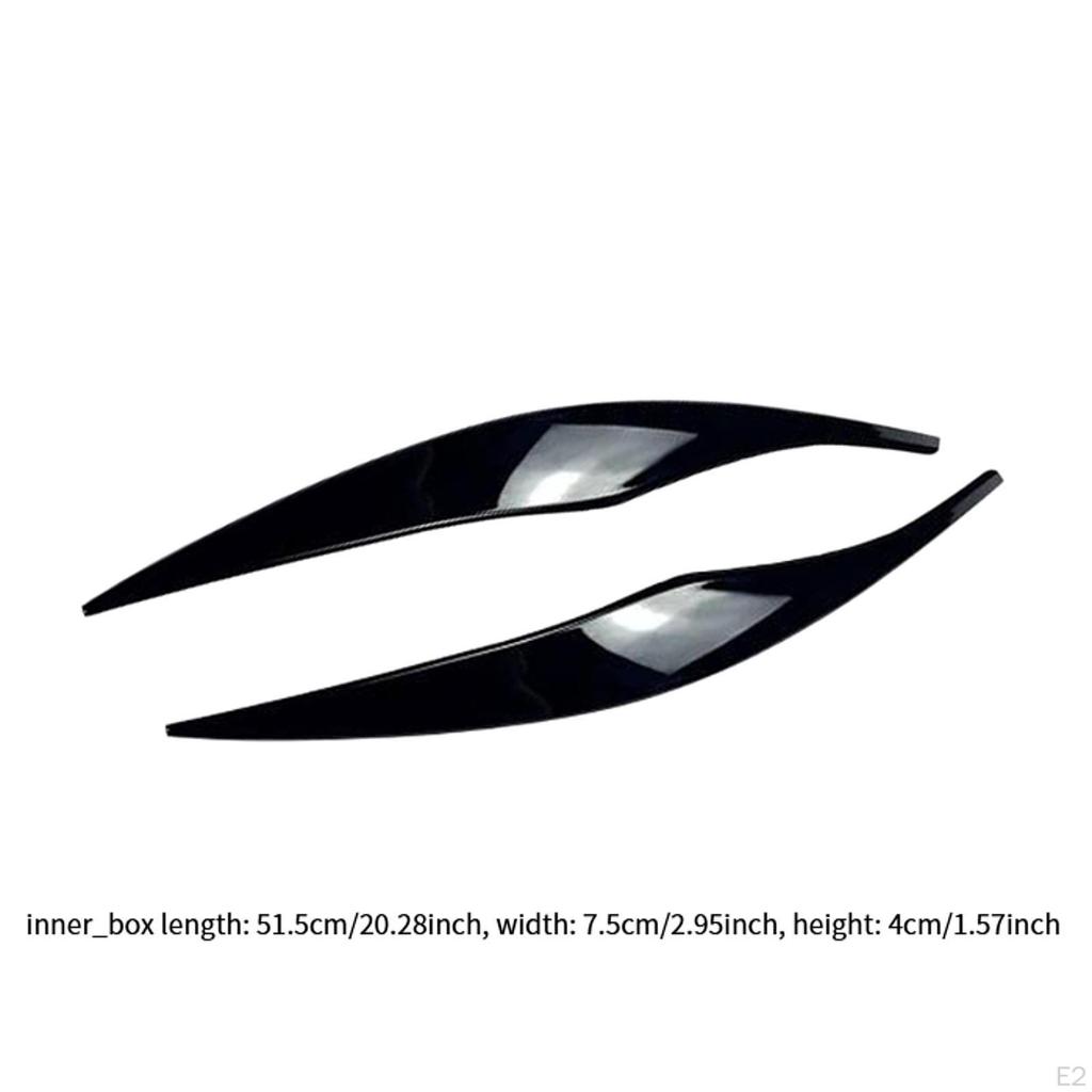 Авто -фара -глаза Brow облицовка заменить Простая в установке Высокая производительность для