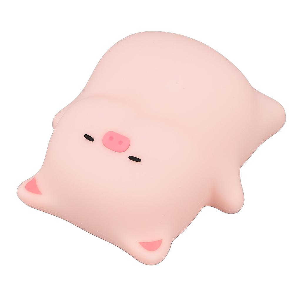 Ночной светильник Piggy для детей, силиконовый, 3000K, светодиодный, с регулируемой яркостью, перезаряжаемый, милый светильник Piggy для дома