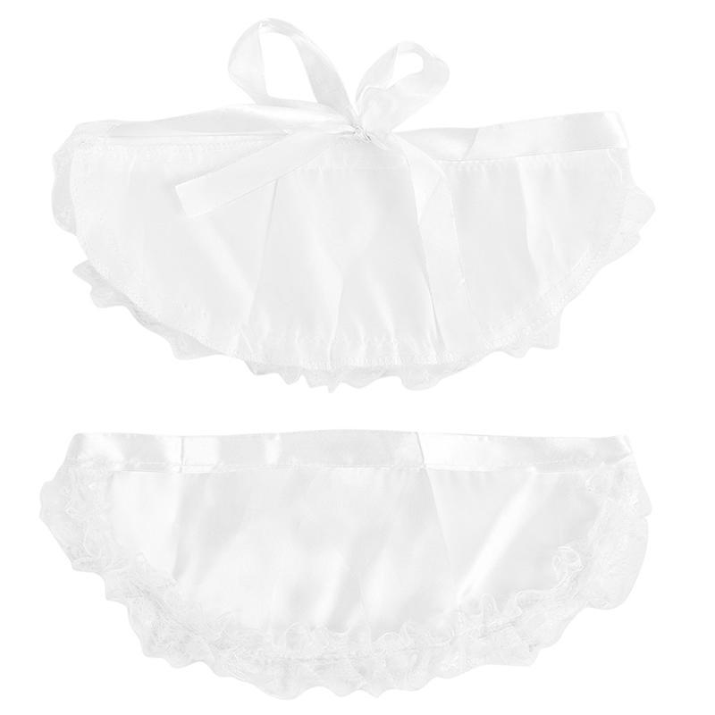 Women Sexy Lace Halloween Costume Cosplay French Maid Outfit Fancy Dresses