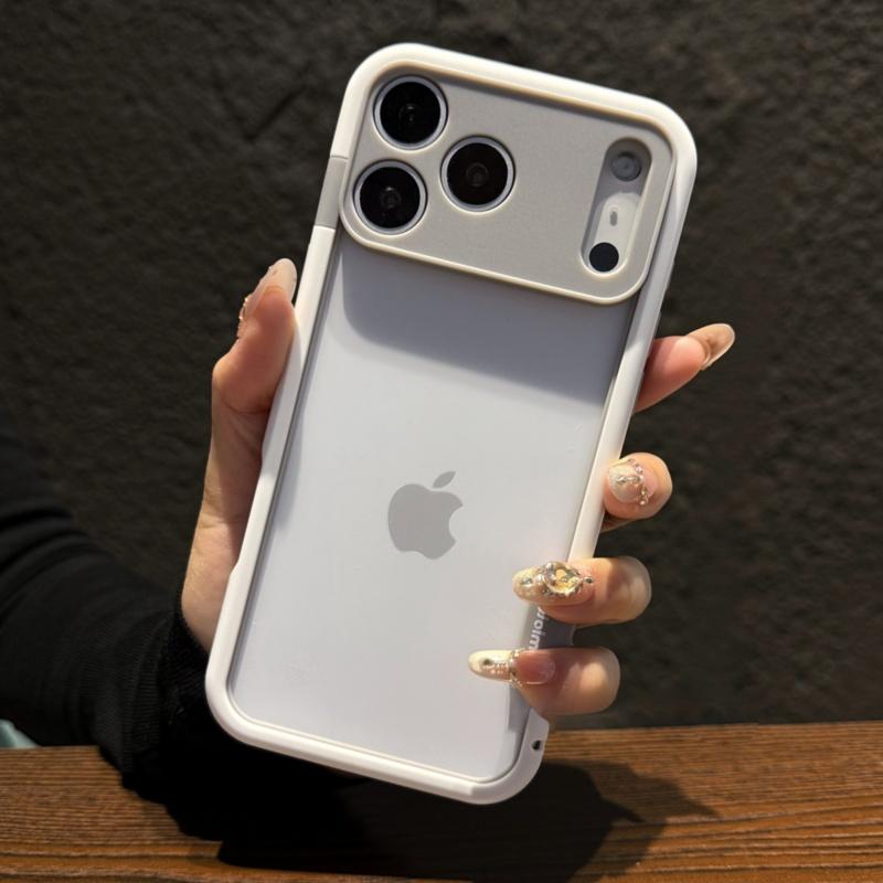 Роскошный чехол-бампер контрастного цвета для iPhone 14 15 16 Plus 17 Pro Max Air с защитой камеры и теплоотводом